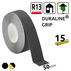 50mm wide rough adhesive tape to reduce slipping Duraline GRIP