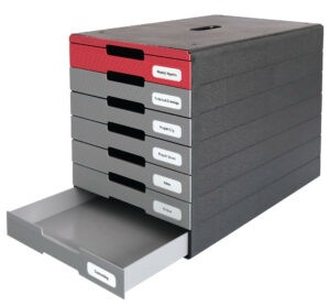 7 Drawer block for documents and small items IDEALBOX PRO