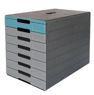 Bloc 7 tiroirs pour documents et petits objets IDEALBOX PRO