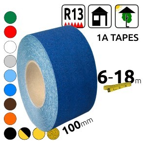 100mm adhesive non-slip tape for smooth surfaces 1A tapes