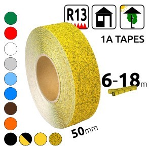 50mm adhesive non-slip tape for smooth surfaces 1A tapes