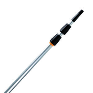 3-компонентна телескопічна алюмінієва ручка IGEAX довжиною 4.5 метрів для чищення інструментів