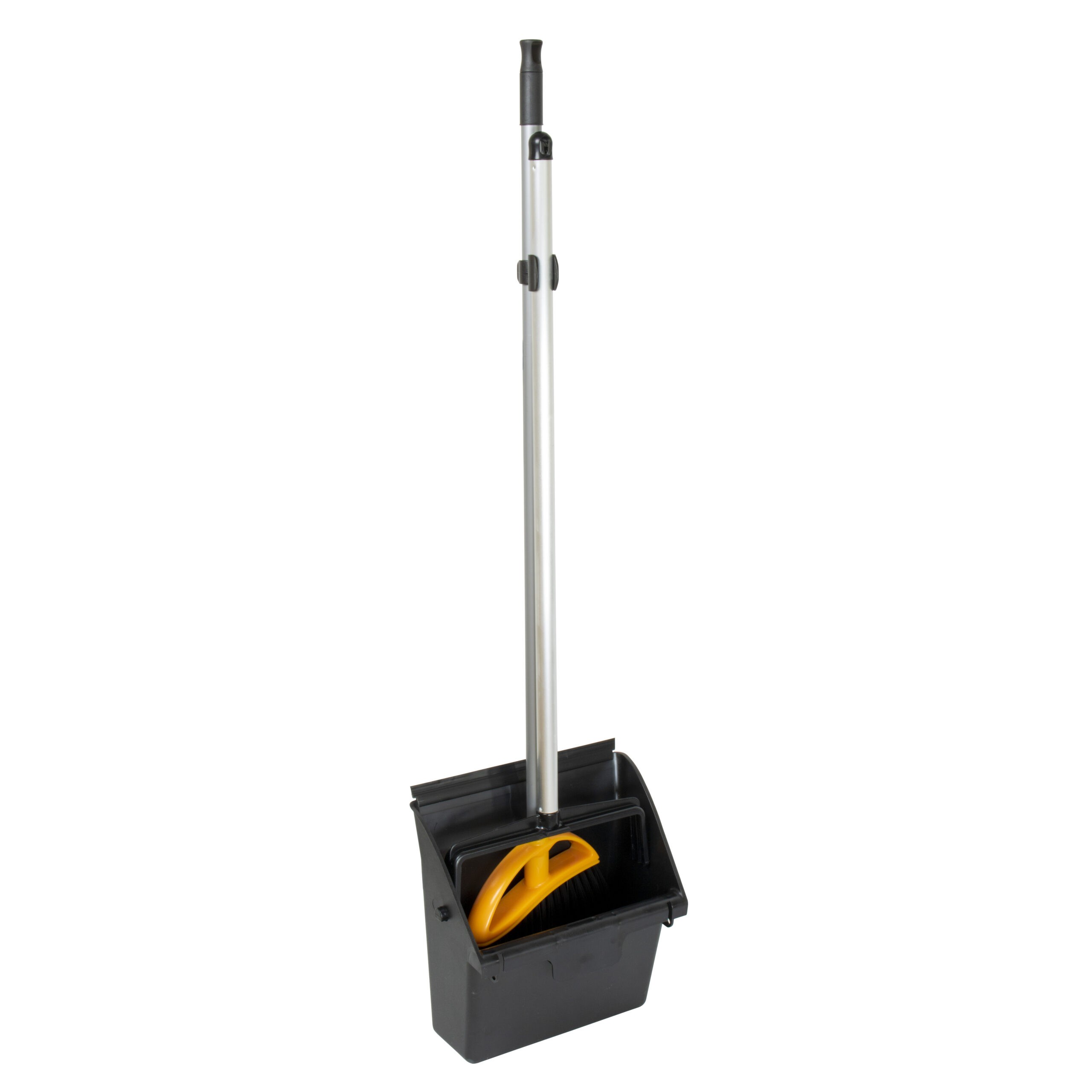 Igeax waste collection bucket with handle and broom