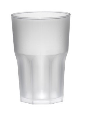 polikarbonato stiklinė, nedūžtanti stiklinė, indai prie baseino