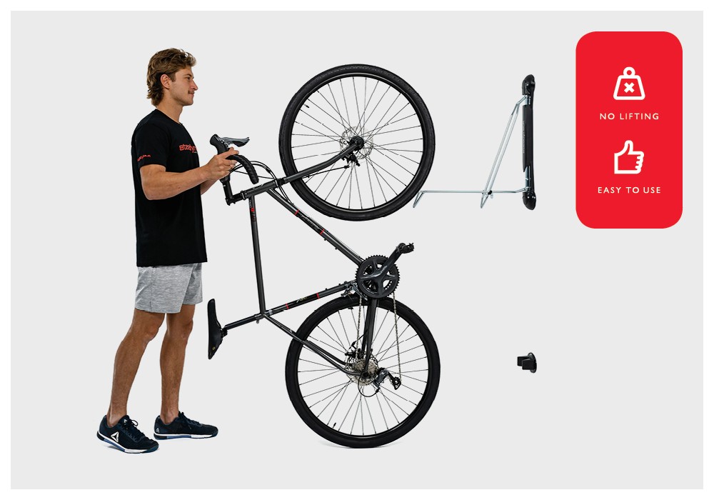 Bagażniki rowerowe Steadyrack CLASSIC na rowery elektryczne, szosowe, hybrydowe, małe rowery MTB, BMX z oponami o szerokości do 5,33 cm